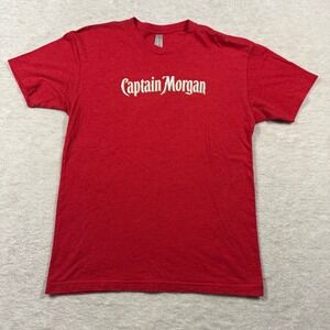 Captain‎ Morgan Red Graphic T Shirt Womens Size Medium